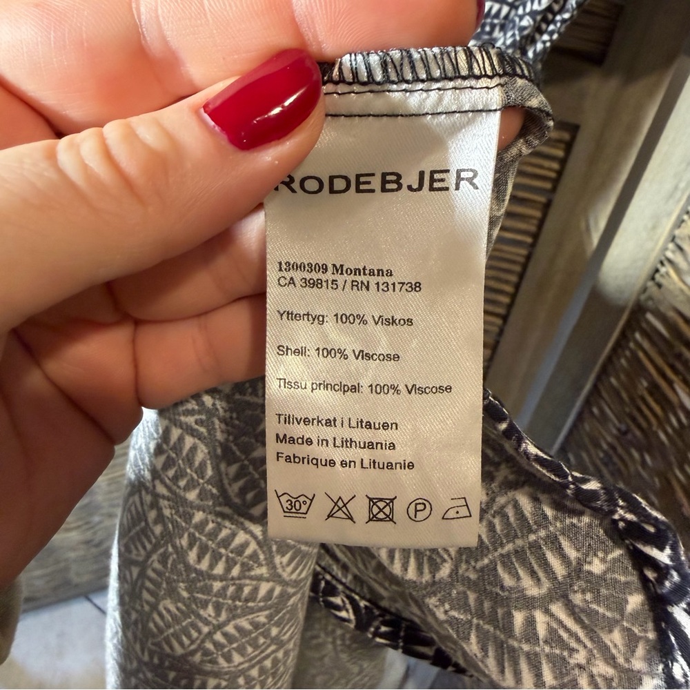 Rodebjer ‘Montana’ Patterned Button Down Dress - … - image 8